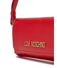 LOVE MOSCHINO LOGO LETTERING Sac &agrave; bandouli&egrave;re ROUGE - Sacs pour Femme - 3