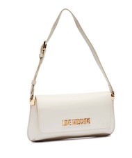 LOVE MOSCHINO LOGO LETTERING Sac à bandoulière Ivoire - Sacs pour Femme - 2