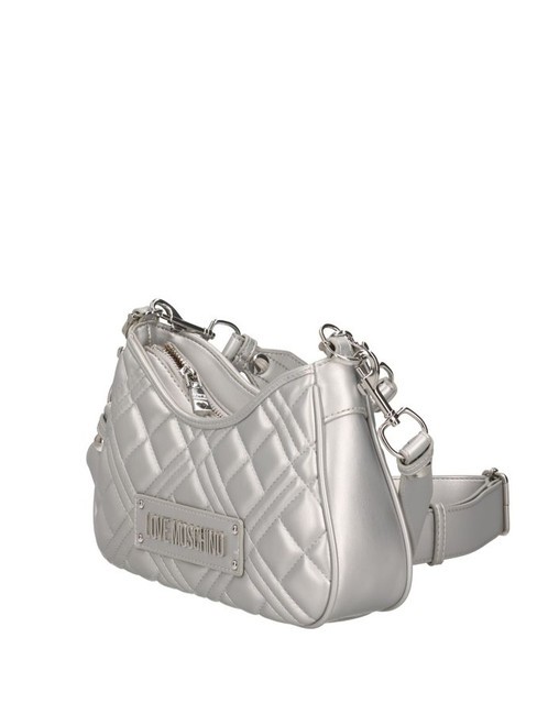 QUILTED LM Sac à bandoulière argent - Sacs pour Femme