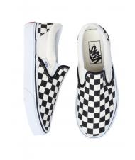 VANS CLASSIC classic slip-on CLASSIQUE à enfiler pour femme noir et blanc - Chaussures unisexe - 5