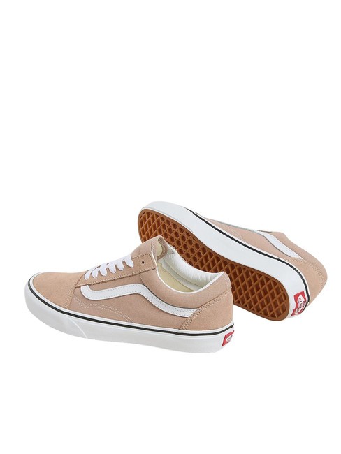 OLD SKOOL COLOR THEORY Baskets en toile taupe chaud - Chaussures unisexe