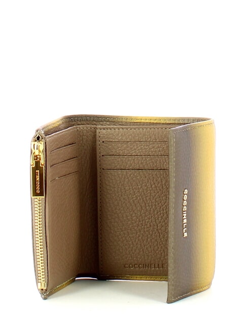 METALLIC DEGRADE PRINT  Portefeuille en cuir multi.caf&eacute; - Portefeuilles Femme