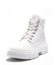 TIMBERLAND GREYFIELD Bottines en toile blanc de blanc - Chaussures Femme - 5