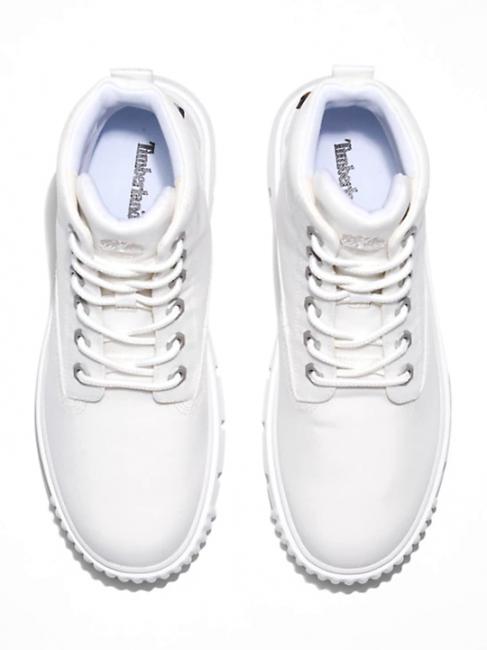 GREYFIELD Bottines en toile blanc de blanc - Chaussures Femme