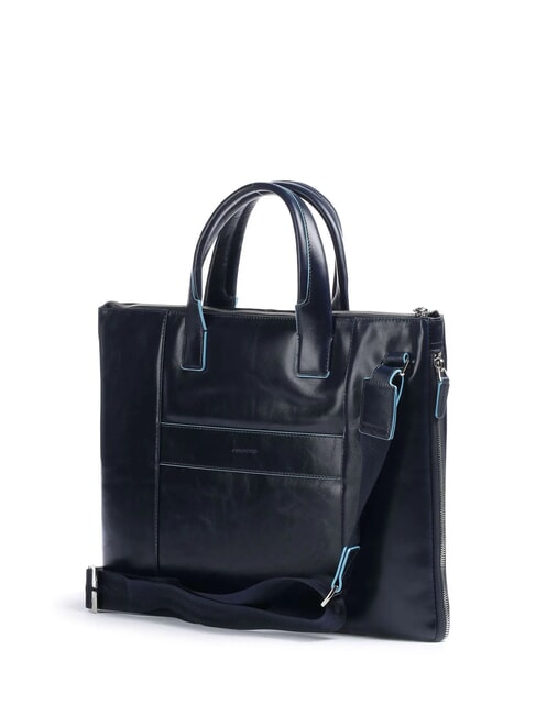 Dossier BLUE SQUARE, support PC 15,6 ", extensible bleu - Porte Documents Travail