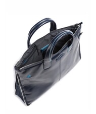 PIQUADRO Dossier BLUE SQUARE, support PC 15,6 ", extensible bleu - Porte Documents Travail - 5