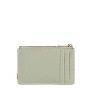 HERSCHEL OSCAR Porte-cartes plat avec zip jonc de mer/point blanc - Portefeuilles Homme - 2