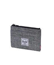 HERSCHEL OSCAR Porte-cartes plat avec porte-monnaie RAVEN CROSSHATCH - Portefeuilles Homme - 2