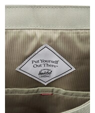 HERSCHEL CITY New Sac &agrave; dos jonc de mer/point blanc - Sacs &agrave; dos pour l'&Eacute;cole & les Loisirs - 6