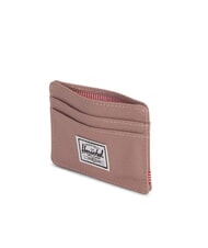HERSCHEL CHARLIE RFID Porte-cartes plat CENDRE ROSE - Portefeuilles Homme - 4