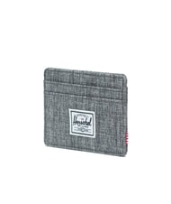 HERSCHEL CHARLIE RFID Porte-cartes plat RAVEN CROSSHATCH - Portefeuilles Homme - 2