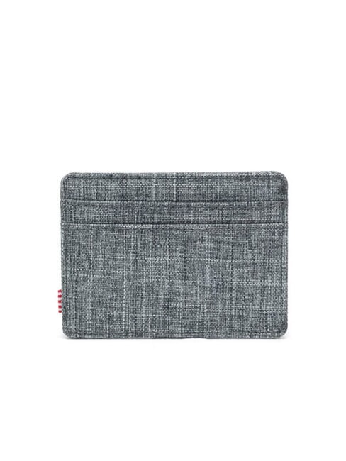 CHARLIE RFID Porte-cartes plat RAVEN CROSSHATCH - Portefeuilles Homme