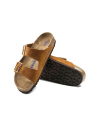 BIRKENSTOCK ARIZONA Sandale pantoufle en daim vison - Chaussures unisexe - 4