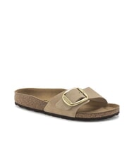BIRKENSTOCK MADRID BIG BUCKLE Babouche en cuir nubuck ch&acirc;teau de sable - Chaussures Femme - 3