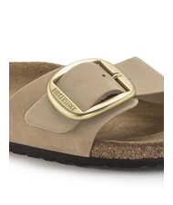 BIRKENSTOCK MADRID BIG BUCKLE Babouche en cuir nubuck ch&acirc;teau de sable - Chaussures Femme - 5