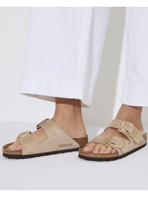 ARIZONA BIG BUCKLE Chausson sandale &agrave; boucles ch&acirc;teau de sable - Chaussures Femme