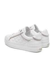 GUESS GRATEA Baskets à plateforme matelassées blanc - Chaussures Femme - 4
