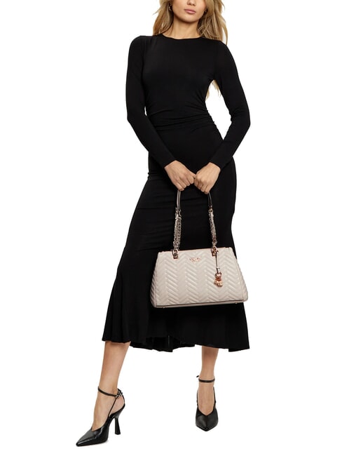 ANNING Sac matelassé avec anses chaîne PIERRE - Sacs pour Femme