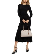 GUESS ANNING Sac matelassé avec anses chaîne PIERRE - Sacs pour Femme - 5