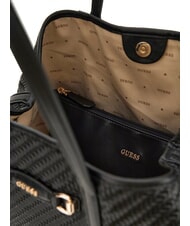 GUESS VIKKY II Sac fourre-tout à bandoulière NOIR - Sacs pour Femme - 6