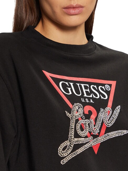 LOVE TRIANGLE Sweat-shirt jetbla - Sweat-shirts pour femmes