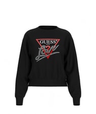 GUESS LOVE TRIANGLE Sweat-shirt jetbla - Sweat-shirts pour femmes - 4