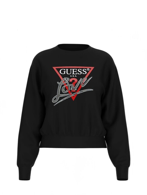 LOVE TRIANGLE Sweat-shirt jetbla - Sweat-shirts pour femmes