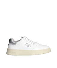 LIUJO ME 03 Baskets en cuir blanc cassé - Chaussures Femme - 2