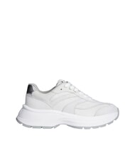 LIUJO EVA 03 Baskets en daim et maille brillante écru/blanc - Chaussures Femme - 2