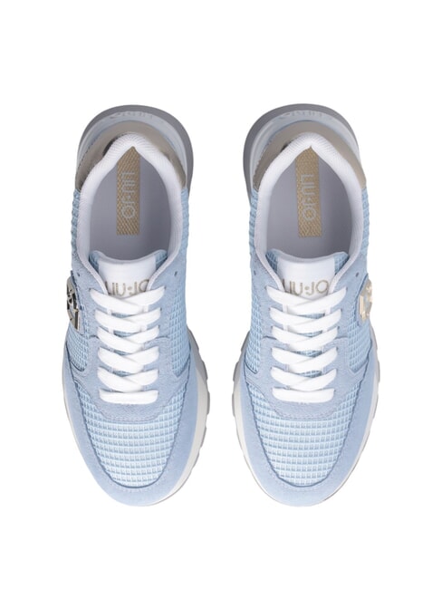 AMAZING 25 Baskets en daim et mesh port/or clair - Chaussures Femme