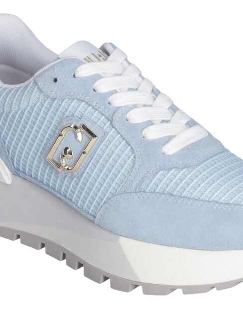 AMAZING 25 Baskets en daim et mesh port/or clair - Chaussures Femme