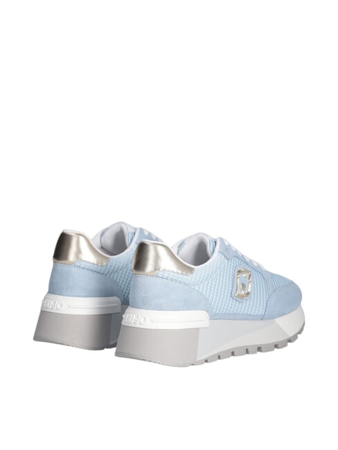 AMAZING 25 Baskets en daim et mesh port/or clair - Chaussures Femme