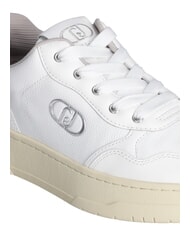 LIUJO ME 03 Baskets en cuir blanc cass&eacute; - Chaussures Femme - 5