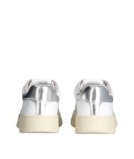 LIUJO ME 03 Baskets en cuir blanc cass&eacute; - Chaussures Femme - 6