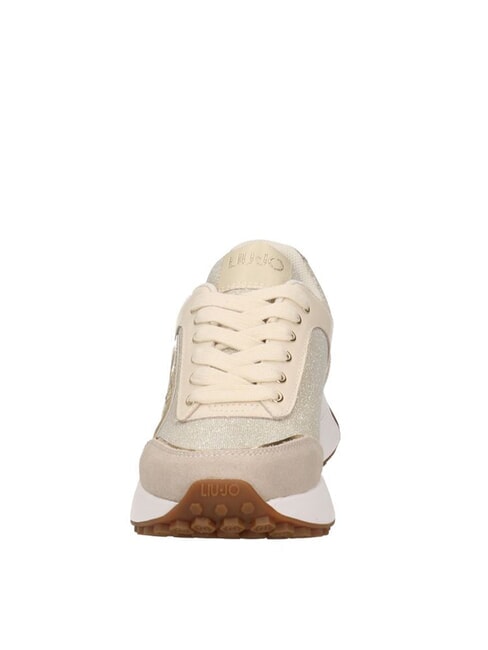 LOLO 17 Baskets à paillettes sable - Chaussures Femme