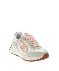 LIUJO LOLO 17 Baskets blanc cassé/rose - Chaussures Femme - 3
