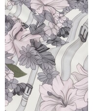 LIUJO FLOWER METALLERIA Écharpe avec imprimé NOIR - Écharpes - 3