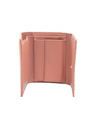 BORBONESE CLASSICA  Portefeuille moyen à rabat rouge à lèvres - Portefeuilles Femme - 2