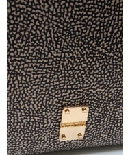 BORBONESE TEAPOT Sac à bandoulière OP / NATUREL / NOIR - Sacs pour Femme - 3