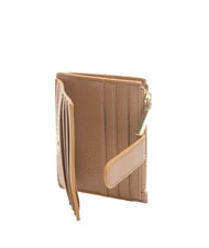 COCCINELLE METALLIC SOFT Portefeuille plat en cuir texturé - Portefeuilles Femme