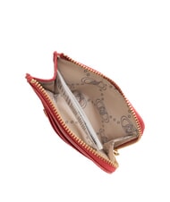 LIUJO CALIWEN Porte-cartes zippé Rouge pompéien - Portefeuilles Femme - 2