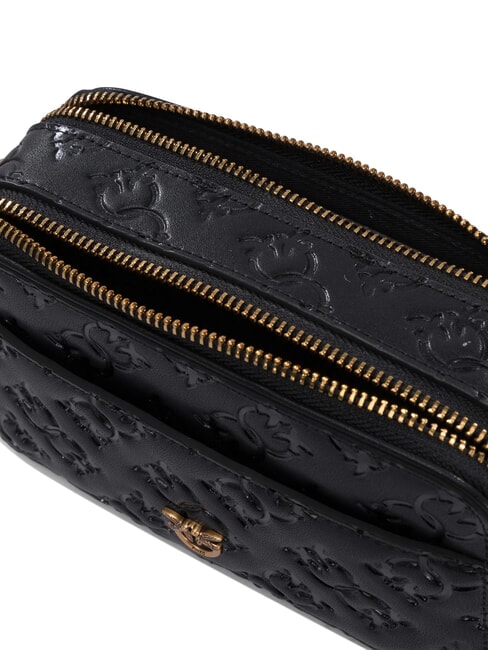 EMBOSSED LOGO Sac bandoulière pour appareil photo noir-or antique - Sacs pour Femme