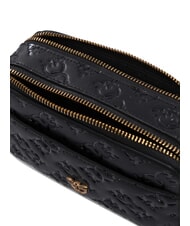 PINKO EMBOSSED LOGO Sac bandoulière pour appareil photo noir-or antique - Sacs pour Femme - 5