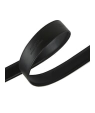 PINKO LOVE BERRY Ceinture en cuir noir-vieil argent - Ceintures - 4