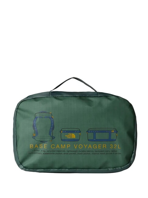 BASE CAMP VOYAGER Sac à dos 32L vert canard/bleu ombre - Sacs de voyage