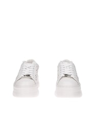 CULT PEARL 4425  Baskets montantes en cuir blanc - Chaussures Femme - 4