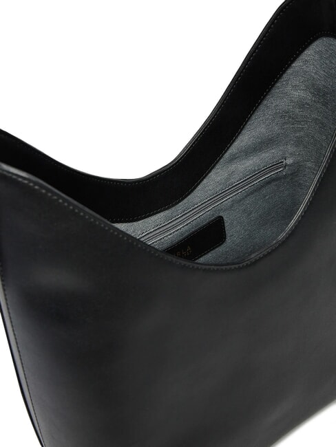 GOCCIA Sac bandoulière en cuir Noir - Sacs pour Femme