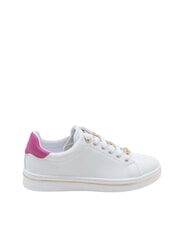 GUESS STASEY Baskets Blanc / Fuchsia - Chaussures Femme - 2