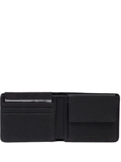 CRONUS  Portefeuille en cuir Noir - Portefeuilles Homme