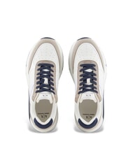 ARMANI EXCHANGE A|X Baskets avec détails contrastés blanc cassé + corde - Chaussures Homme - 3